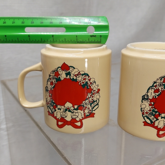 Lot of 2 vintage coffee cups mugs - Picture 10 of 11